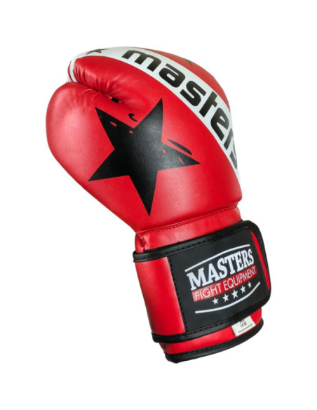 Rękawice bokserskie rpu-star 12 oz czerwone