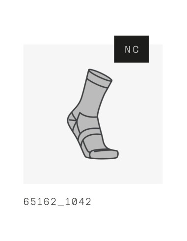 Skarpety rowerowe poc cadence road long sock szare