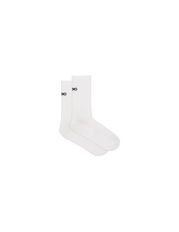 Skarpety rowerowe poc motion mtb long socks biały