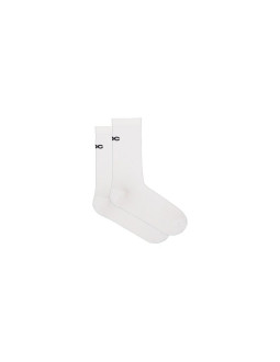 Skarpety rowerowe poc cadence road long socks biały