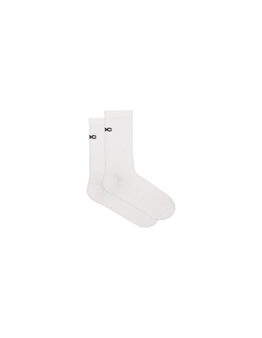 Skarpety rowerowe poc cadence road long socks biały