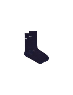 Skarpety rowerowe poc cadence road long socks granatowy