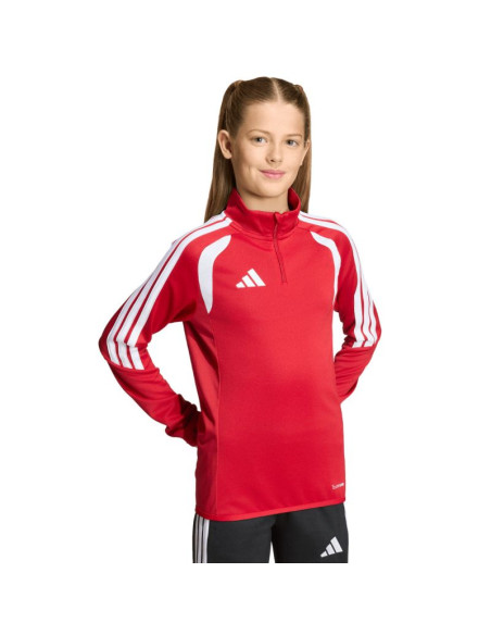 Bluza dla dzieci adidas tiro 26 league training top czerwono-biała jy7163