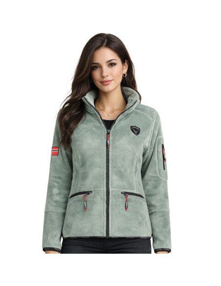 Polar damski geographical norway tisaline almond green db lady 047-1 almond zielony (wz7987f/gn-almond green)