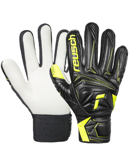 Rękawice reusch attrakt starter solid finger support junior 56 72 511 7752