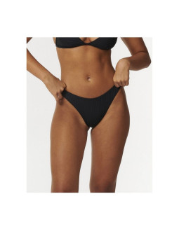 Majtki kąpielowe rip curl premium surf hi leg skimpy czarne