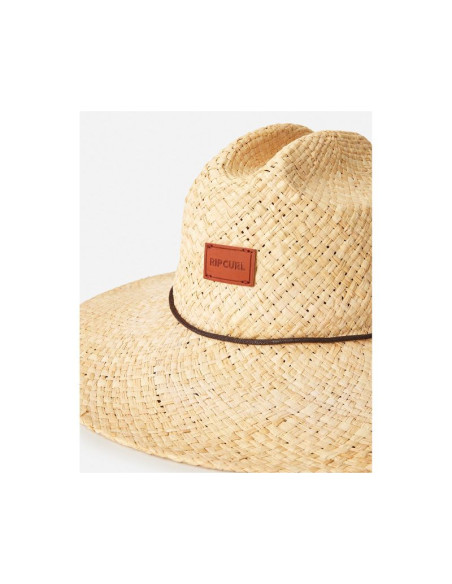 Kapelusz rip curl premium surf straw hat turkusowy