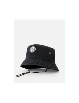 Kapelusz rip curl wetty icon bucket hat czarny 2