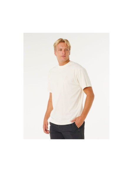 Koszulka męska rip curl search embroidery tee biała