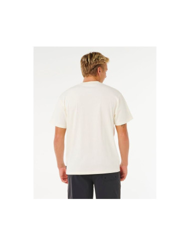 Koszulka męska rip curl search embroidery tee biała