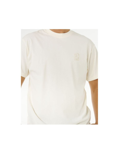 Koszulka męska rip curl search embroidery tee biała