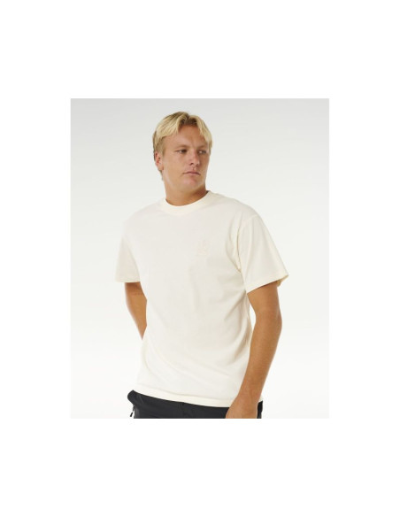 Koszulka męska rip curl search embroidery tee biała