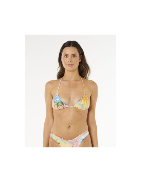 Stanik damski rip curl hotel malibu sliding tri multikolor