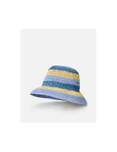 Kapelusz damski rip curl crochet bucket hat niebieski
