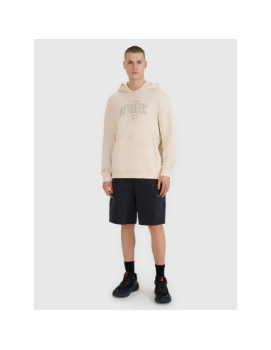Bluza dresowa nierozpinana z kapturem męska 4f 4frss25tswsm2201-12s