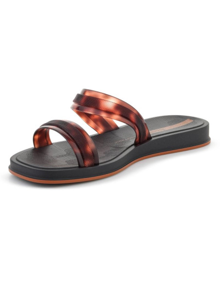 Ipanema glow trendy slide ad black/turtle/brown 27421-br850
