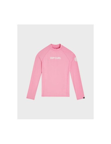 Lycra dziewczęca rip curl classic surf ls rashvest-girl różowa