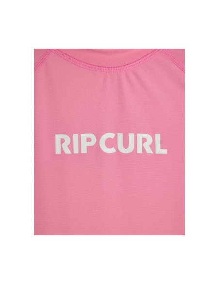 Lycra dziewczęca rip curl classic surf ls rashvest-girl różowa