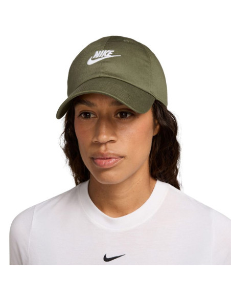 Czapka z daszkiem nike club oliwkowa fb5368 222