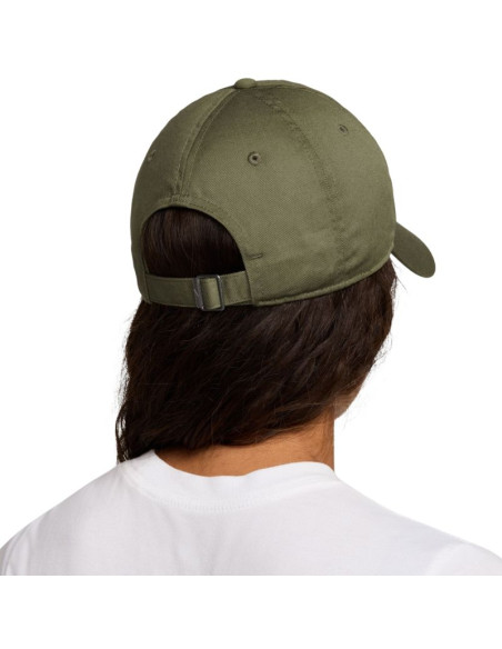 Czapka z daszkiem nike club oliwkowa fb5368 222