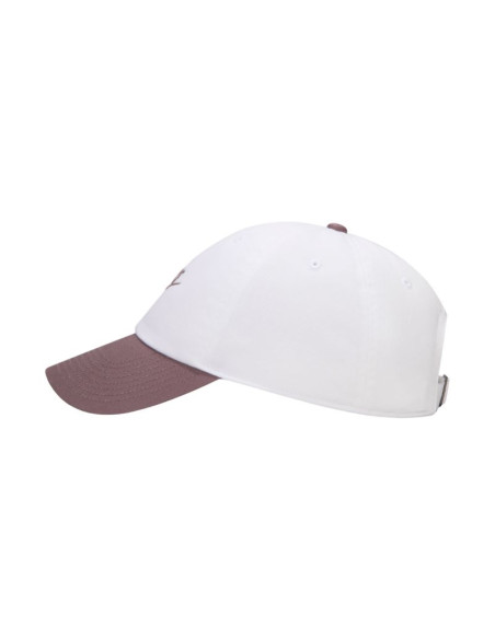 Czapka z daszkiem nike club biało-fioletowa fb5368 104