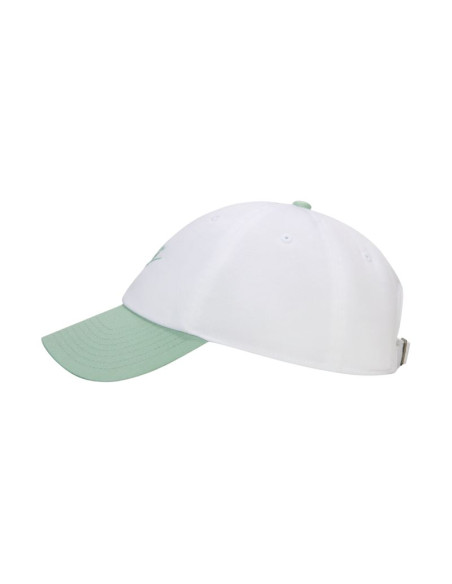 Czapka z daszkiem nike club biało-miętowa fb5368 105