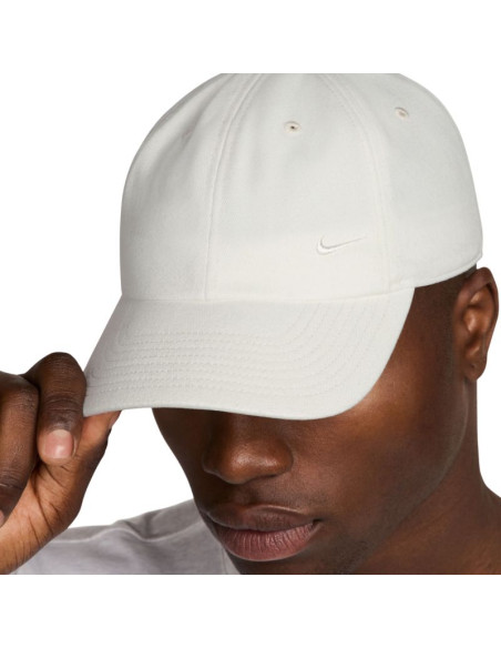 Czapka z daszkiem nike club biała fz5698 133