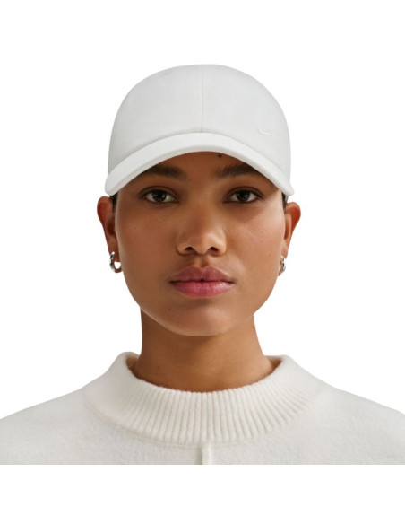 Czapka z daszkiem nike club biała fz5698 133