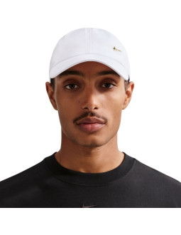 Czapka z daszkiem nike dri-fit club biała fb5372 101