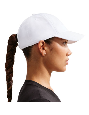 Czapka z daszkiem nike dri-fit club biała fb5372 101