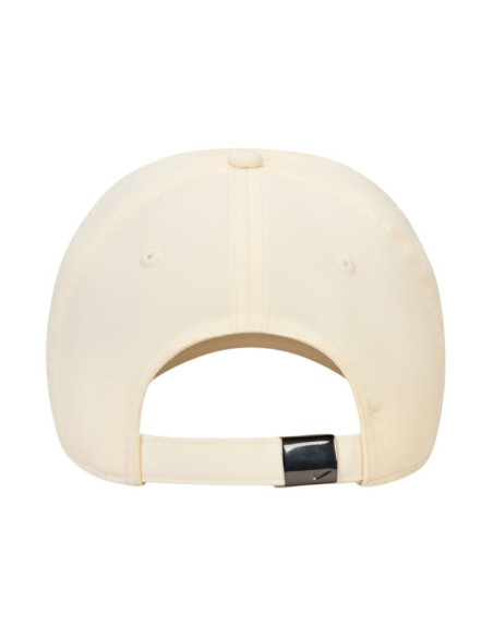 Czapka z daszkiem nike dri-fit club kremowa fb5372 115