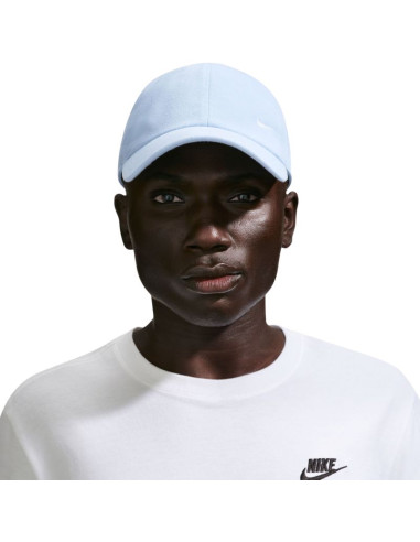 Czapka z daszkiem nike club błękitna fz5698 407