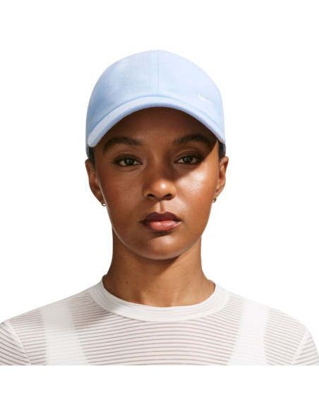 Czapka z daszkiem nike club błękitna fz5698 407