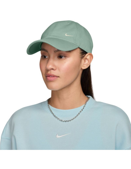 Czapka z daszkiem nike club zielona fz5698 007