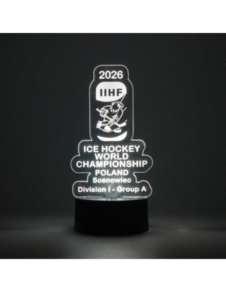 Lampka dekoracyjna iihf mś ia sosnowiec 2026