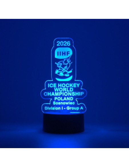 Lampka dekoracyjna iihf mś ia sosnowiec 2026