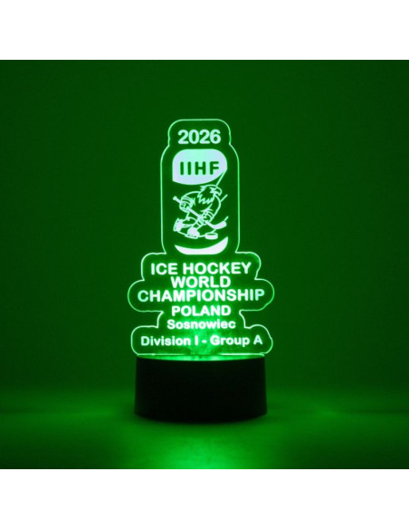 Lampka dekoracyjna iihf mś ia sosnowiec 2026