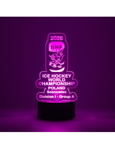 Lampka dekoracyjna iihf mś ia sosnowiec 2026