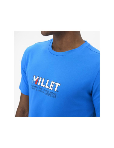 Koszulka męska millet millet ts ss m niebieska