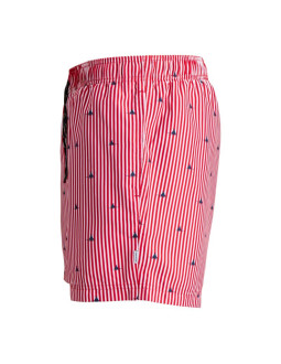 Jack&jones męskie kąpielówki jwharuba swim prints shorts 12206537 true red stripes 2