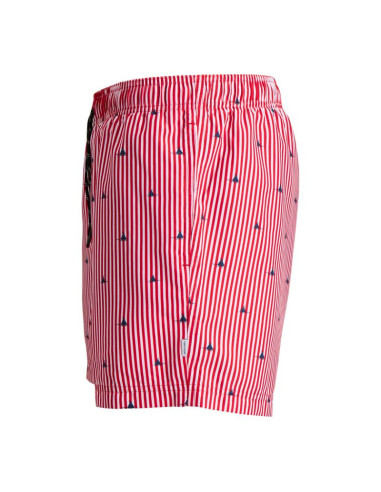 Jack&jones męskie kąpielówki jwharuba swim prints shorts 12206537 true red stripes