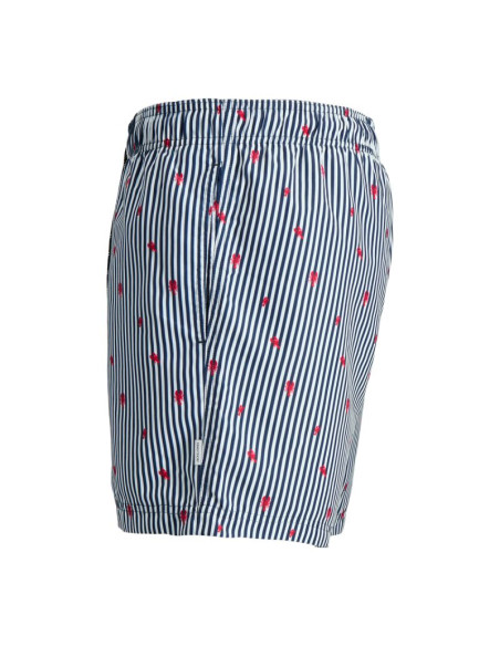 Jack&jones męskie kąpielówki jwharuba swim prints shorts 12206537 navy blazer stripes