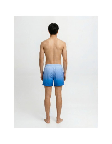 Jack&jones męskie spodenki kąpielowe jpstmaui horizon dip dye swim shorts 12291438 celestial blue