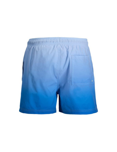 Jack&jones męskie spodenki kąpielowe jpstmaui horizon dip dye swim shorts 12291438 celestial blue