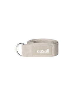 Pasek casall alignment yoga strap kolor piaskowy