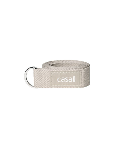 Pasek casall alignment yoga strap kolor piaskowy