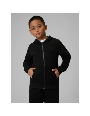 Bluza dresowa regular z kapturem chłopięca 4f 4fjrmm00tswsm2747-20s