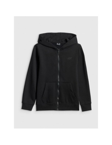 Bluza dresowa regular z kapturem chłopięca 4f 4fjrmm00tswsm2747-20s
