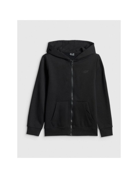 Bluza dresowa regular z kapturem chłopięca 4f 4fjrmm00tswsm2747-20s