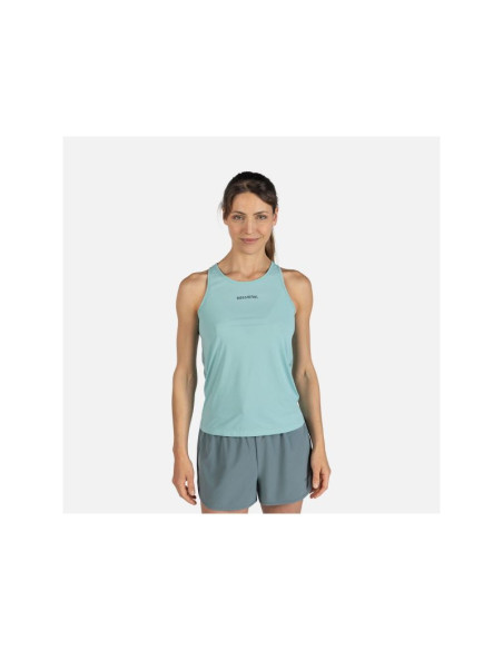 Top do biegania damski rossignol w sidelhorn tank niebieski